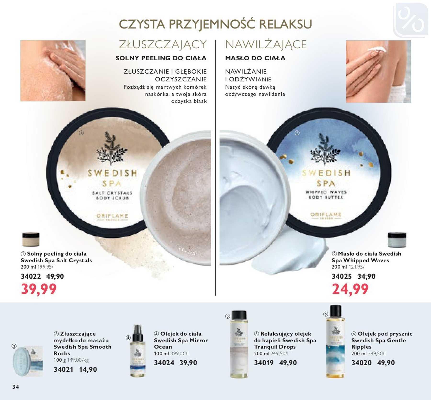 Gazetka promocyjna Oriflame str. 34