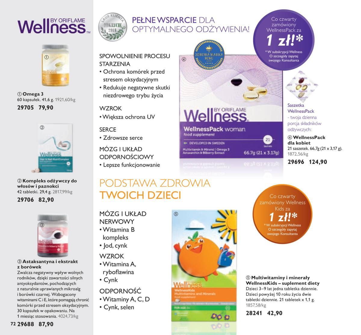 Gazetka promocyjna Oriflame str. 72